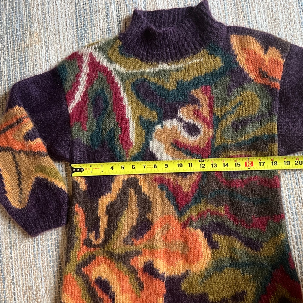 Classiques Entier Autumn Leaf Pattern Sweater - image 4